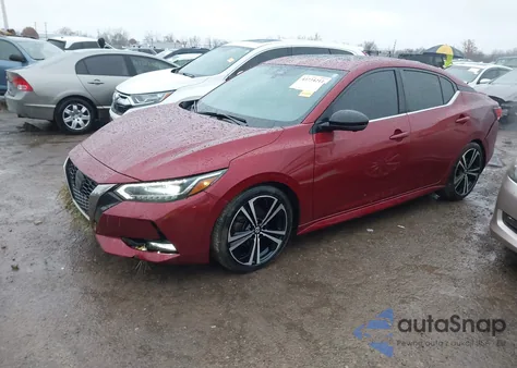 2021 Nissan Sentra Sr Xtronic Cvt из США, поврежденный, VIN 3N1AB8DV2MY315657